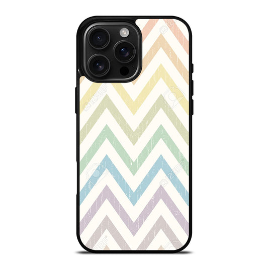 CHEVRON PATTERN RAINBOW COLOR iPhone Case Cover