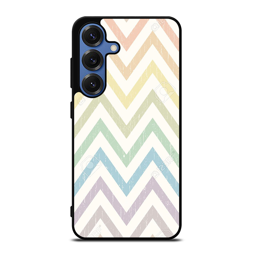 CHEVRON PATTERN RAINBOW COLOR Samsung Galaxy Case Cover