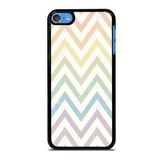 CHEVRON PATTERN RAINBOW COLOR iPod Touch Case Cover