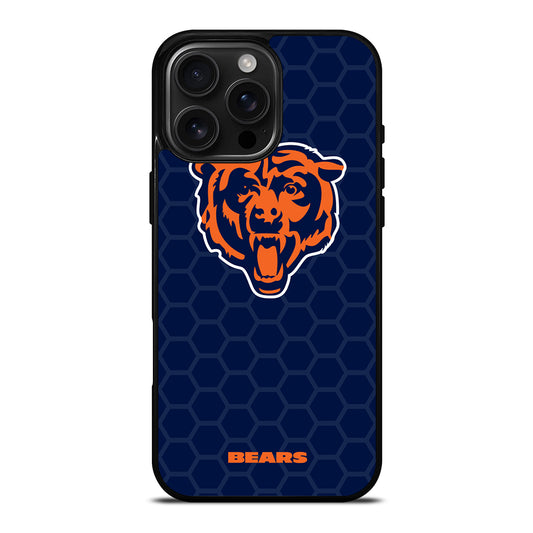 CHICAGO BEARS HEXAGON LOGO iPhone Case Cover