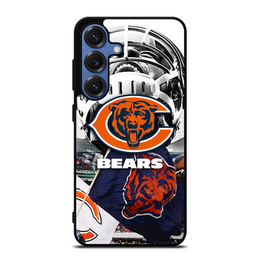 CHICAGO BEARS NFL ICON 3 Samsung Galaxy Case Cover