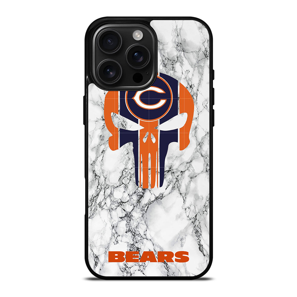 CHICAGO BEARS PUNISHER SKULL iPhone Case Cover