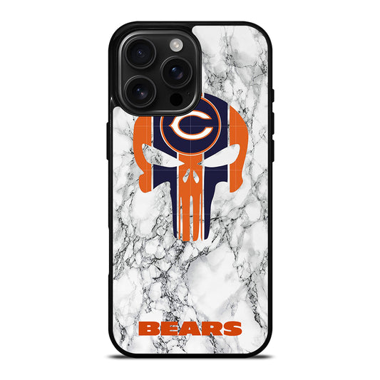 CHICAGO BEARS PUNISHER SKULL iPhone Case Cover
