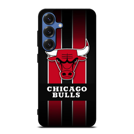 CHICAGO BULLS STRIPE LOGO Samsung Galaxy Case Cover
