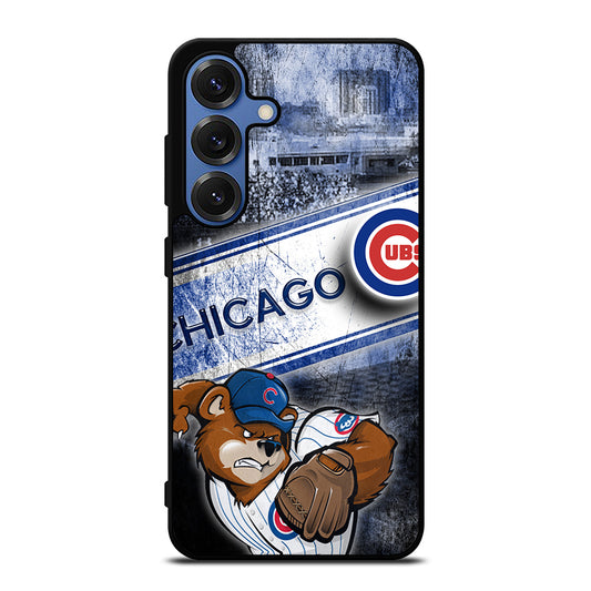 CHICAGO CUBS LOGO 3 Samsung Galaxy Case Cover