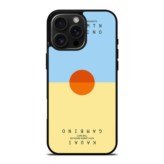 CHILDISH GAMBINO KAUAI STN MTN iPhone Case Cover