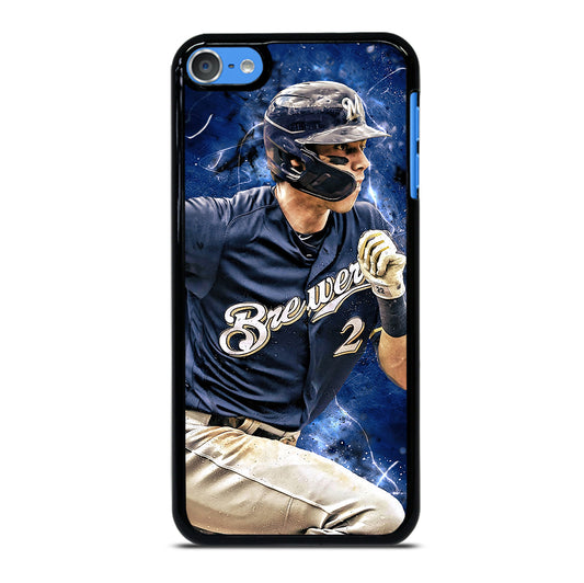CHRISTIAN YELICH MILWAUKEE BREWERS FOOTBALL iPod Touch Case Cover
