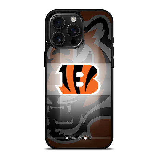 CINCINNATI BENGALS NFL LOGO 2 iPhone Case Cover