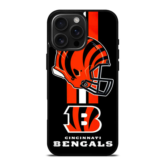 CINCINNATI BENGALS NFL LOGO 4 iPhone Case Cover