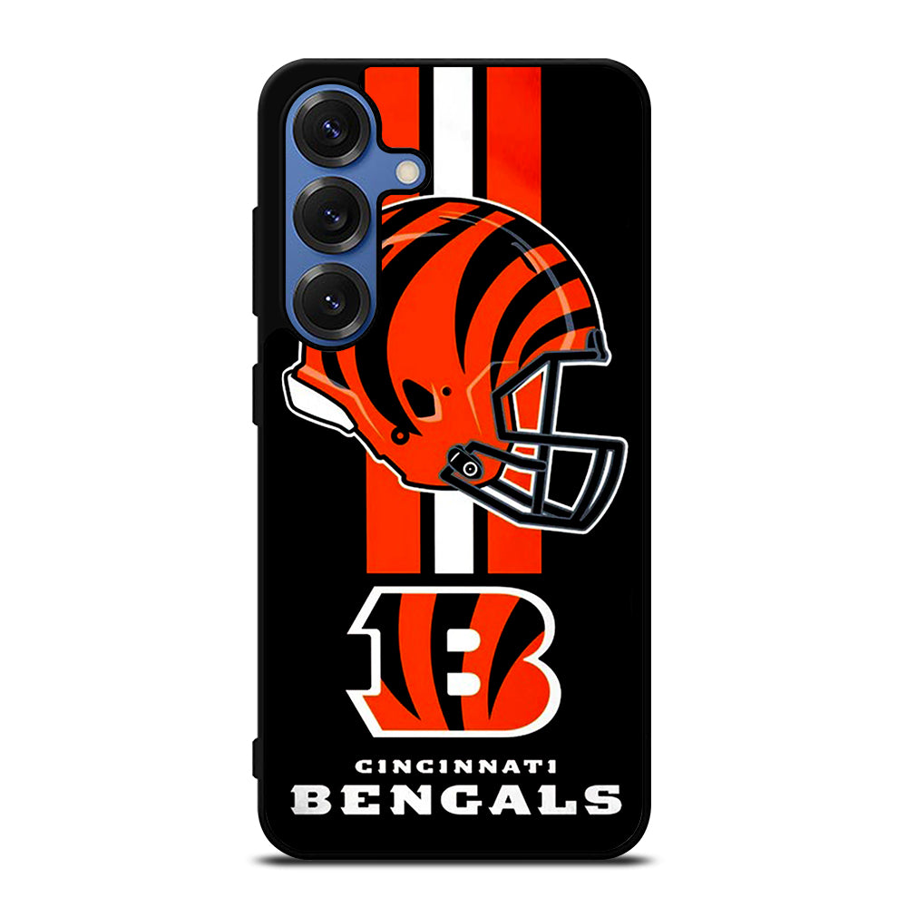 CINCINNATI BENGALS NFL LOGO 4 Samsung Galaxy Case Cover