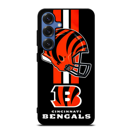 CINCINNATI BENGALS NFL LOGO 4 Samsung Galaxy Case Cover