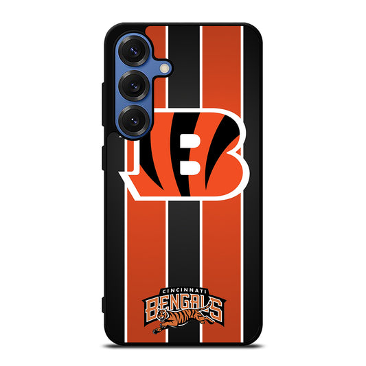 CINCINNATI BENGALS STRIPE Samsung Galaxy Case Cover