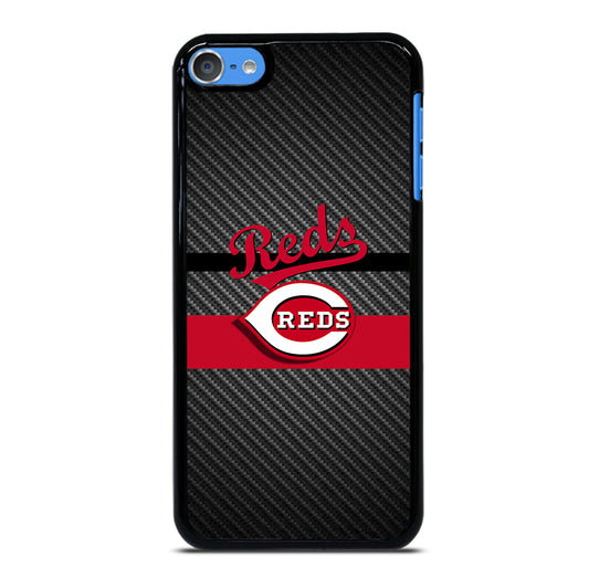CINCINNATI REDS CARBON iPod Touch Case Cover