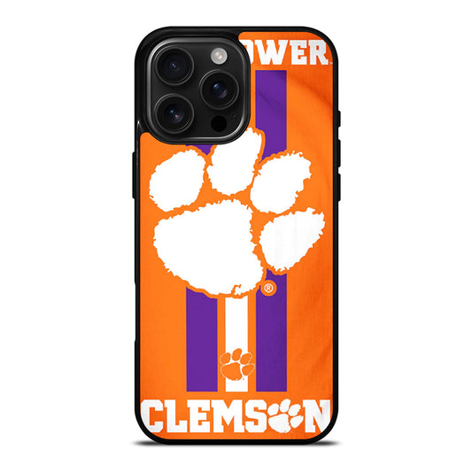 CLEMSON TIGERS PAW iPhone Case Cover