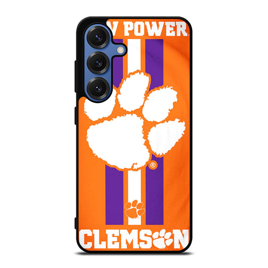CLEMSON TIGERS PAW Samsung Galaxy Case Cover