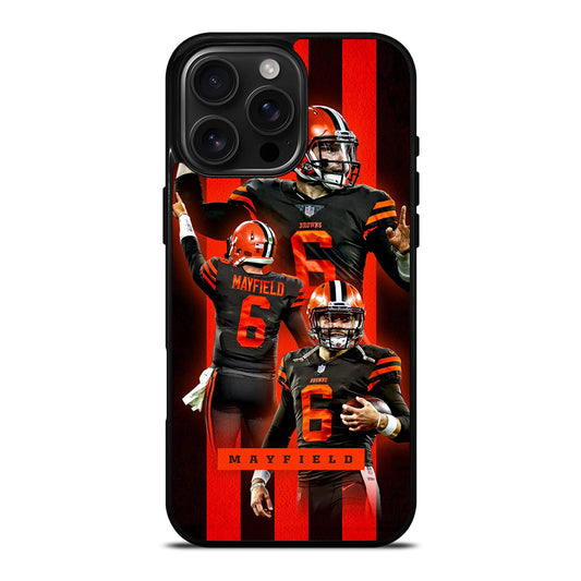 CLEVELAND BROWNS BAKER MAYFIELD 6 iPhone Case Cover
