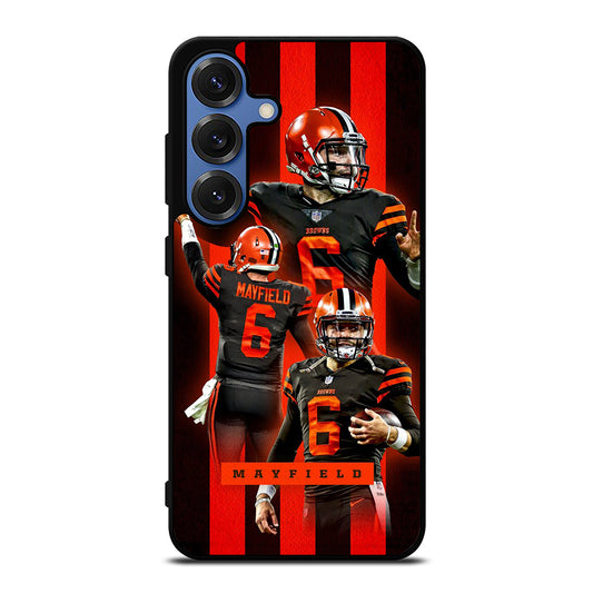 CLEVELAND BROWNS BAKER MAYFIELD 6 Samsung Galaxy Case Cover