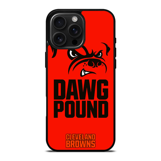 CLEVELAND BROWNS DAWG iPhone Case Cover