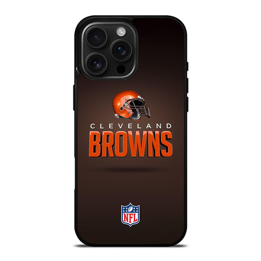 CLEVELAND BROWNS NFL LOGO 3 iPhone Case Cover
