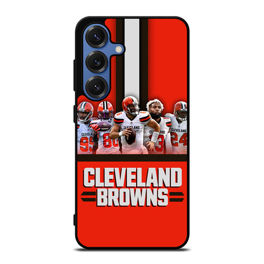 CLEVELAND BROWNS SQUAD Samsung Galaxy Case Cover