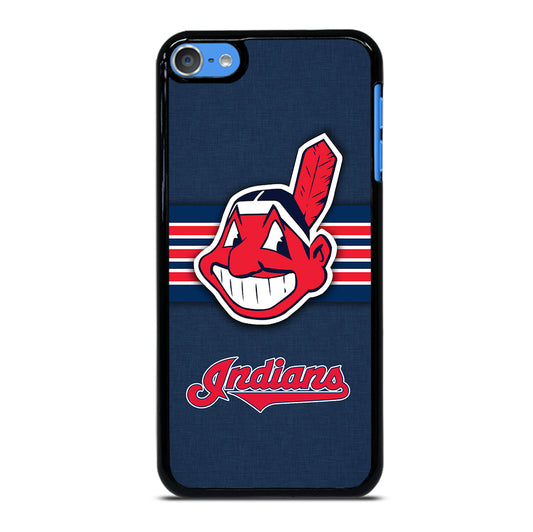 CLEVELAND INDIANS MLB STRIPE iPod Touch Case Cover
