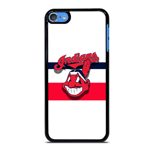 CLEVELAND INDIANS STRIPE LOGO iPod Touch Case Cover