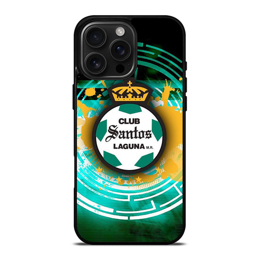 CLUB SANTOS LAGUNA FC LOGO 3 iPhone Case Cover