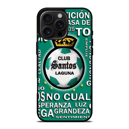 CLUB SANTOS LAGUNA FOOTBALL LOGO 2 iPhone Case Cover