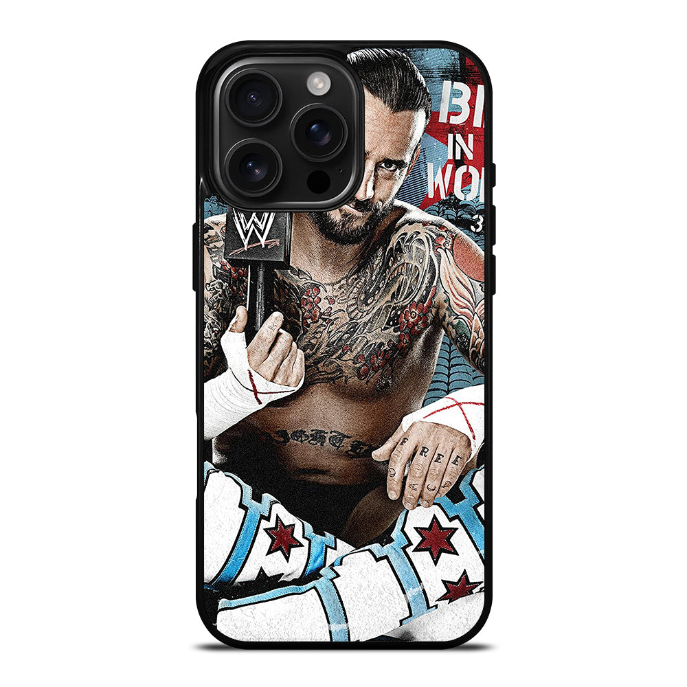 CM PUNK WRESTLER iPhone Case Cover
