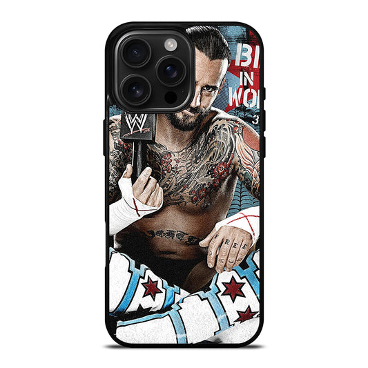 CM PUNK WRESTLER iPhone Case Cover