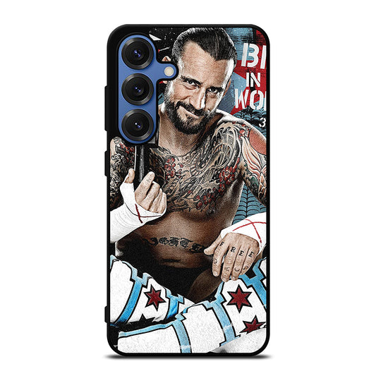 CM PUNK WRESTLER Samsung Galaxy Case Cover