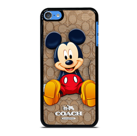 COACH BROWN MICKEY MOUSE iPod Touch Case Cover