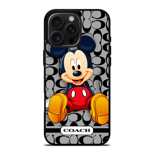 COACH MICKEY MOUSE CARTOON iPhone Case Cover