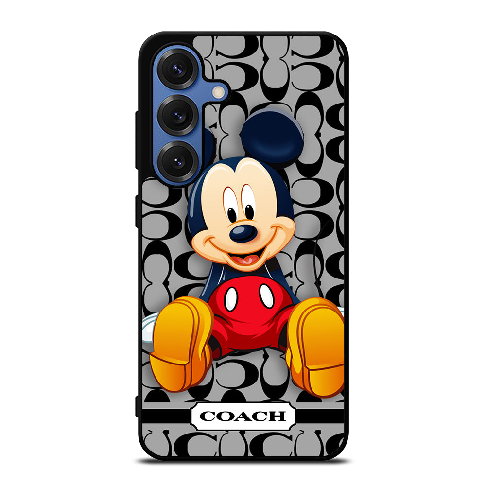 COACH MICKEY MOUSE CARTOON Samsung Galaxy Case Cover
