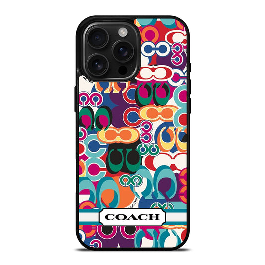 COACH PATTERN iPhone Case Cover