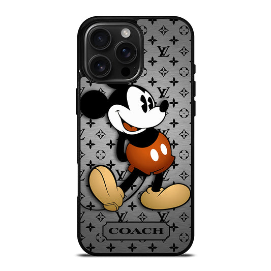 COACH PATTERN MICKEY MOUSE iPhone Case Cover