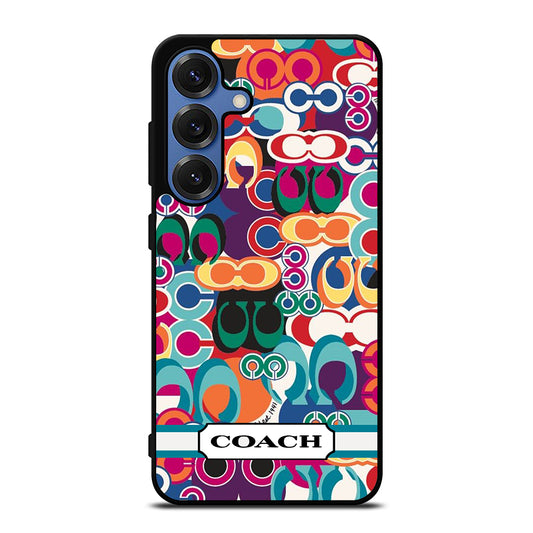 COACH PATTERN Samsung Galaxy Case Cover