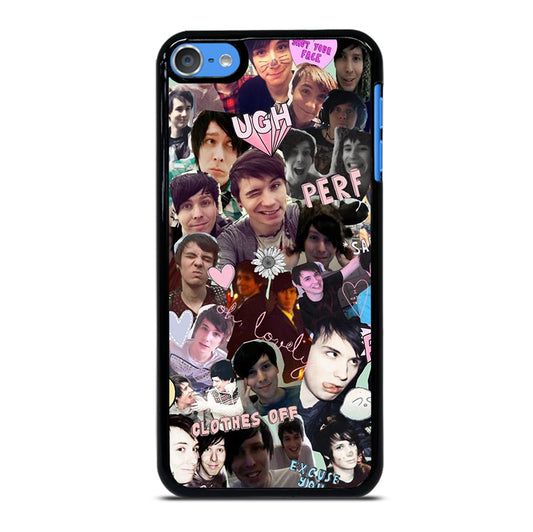 COLLAGE DAN AND PHIL iPod Touch Case Cover