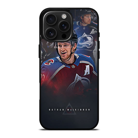 COLORADO AVALANCHE NATHAN MACKINNON iPhone Case Cover