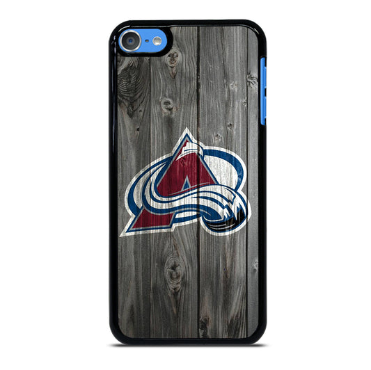 COLORADO AVALANCHE WOODEN iPod Touch Case Cover