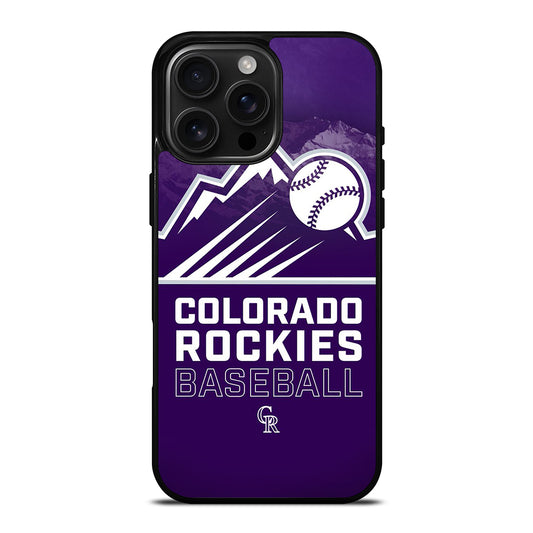 COLORADO ROCKIES BASEBALL 1 iPhone Case Cover