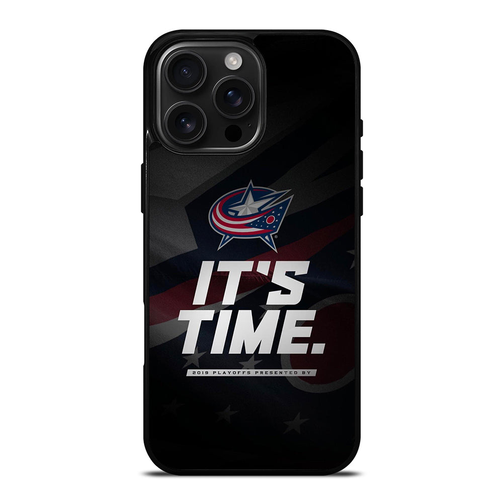 COLUMBUS BLUE JACKETS ITS TIME iPhone Case Cover