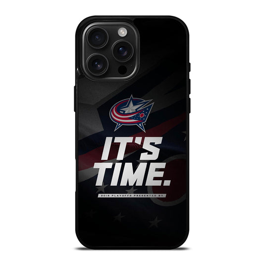 COLUMBUS BLUE JACKETS ITS TIME iPhone Case Cover