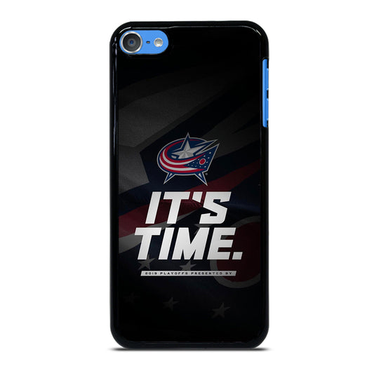 COLUMBUS BLUE JACKETS ITS TIME iPod Touch Case Cover