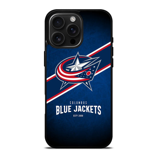 COLUMBUS BLUE JACKETS NHL TEAM 3 iPhone Case Cover