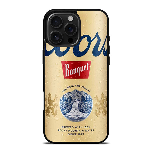COORS BANQUET BEER iPhone Case Cover