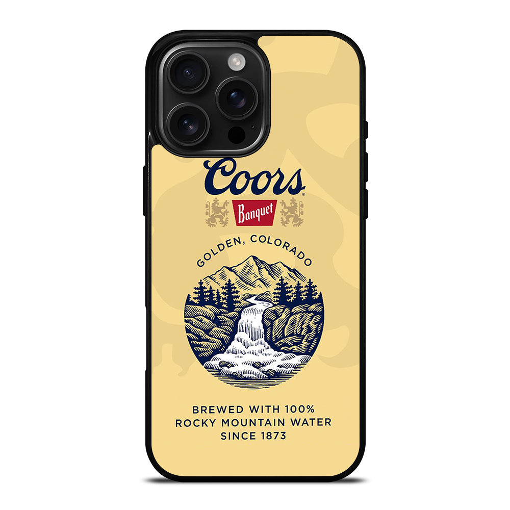 COORS BANQUET BEER LOGO iPhone Case Cover