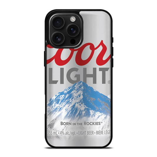 COORS LIGHT BEER 2 iPhone Case Cover