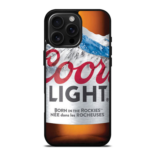 COORS LIGHT BEER BOTTLE NEW iPhone Case Cover