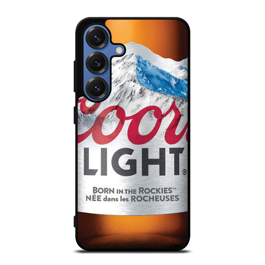 COORS LIGHT BEER BOTTLE NEW Samsung Galaxy Case Cover